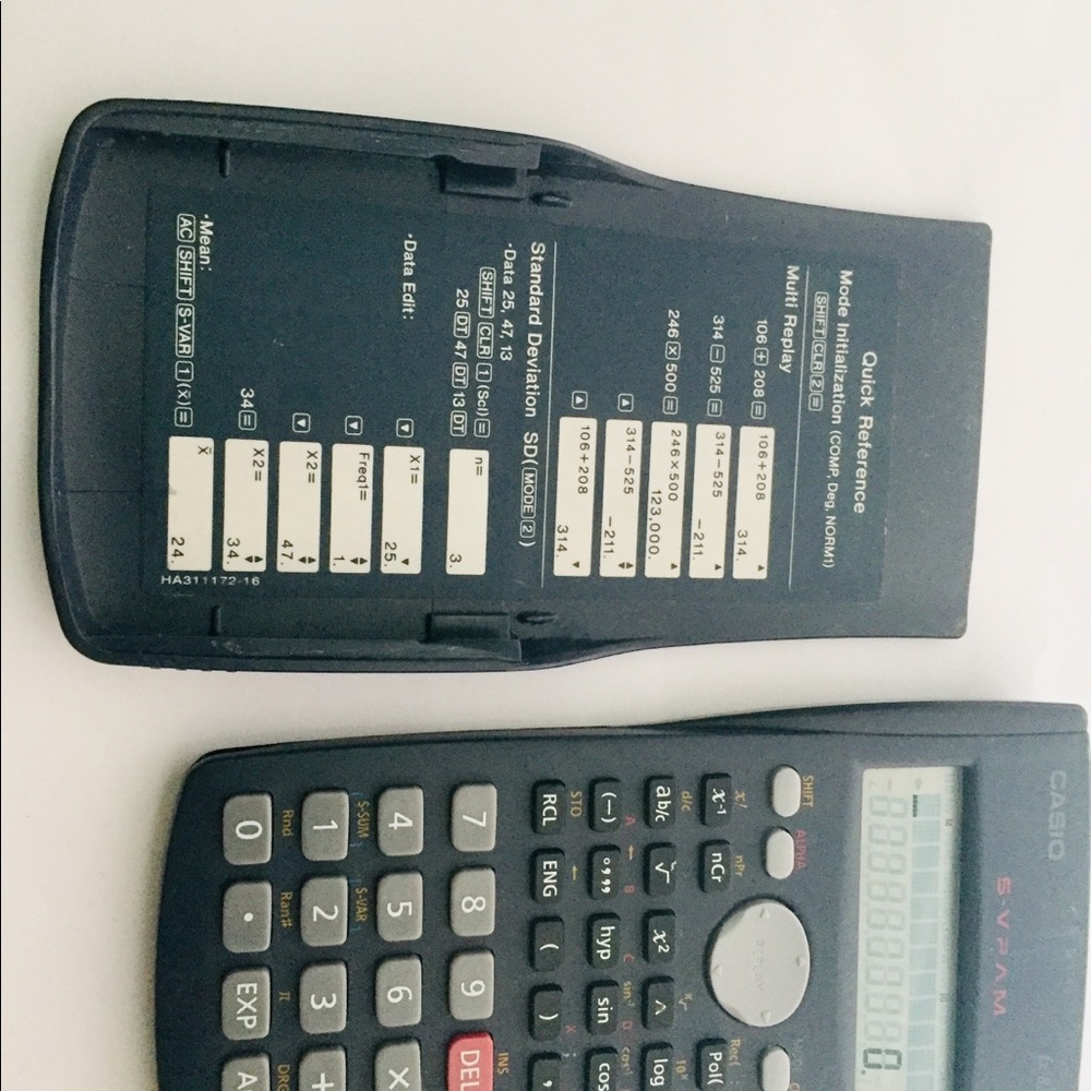 Casio SVPAM Calculator